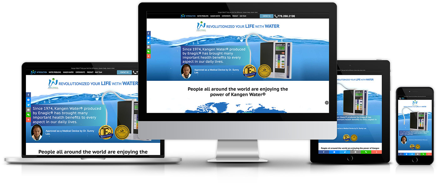 Waves On Healing Inc. Responsive Web Design